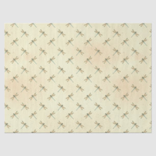 Vintage Dragonflies Series Design 9 Tissue Paper