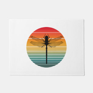 VINTAGE DRAGONFLY DOORMAT