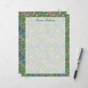 Vintage Dragonfly Flying in English Garden Paper