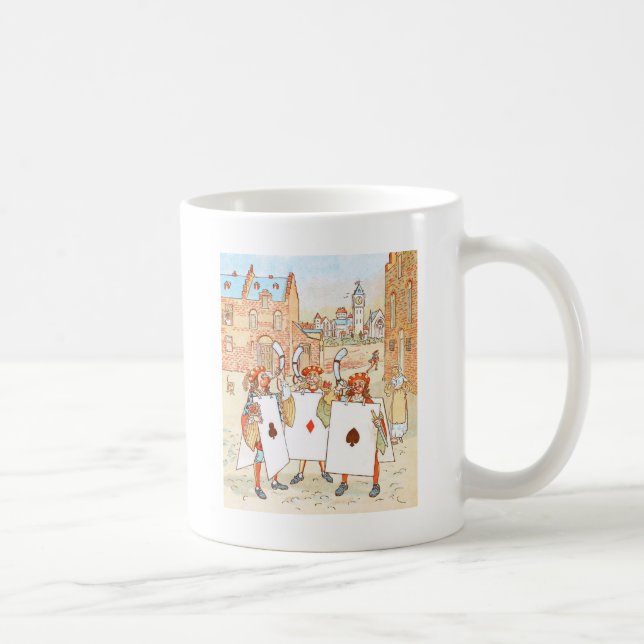 Vintage Drawing: Ace Knights Coffee Mug (Right)