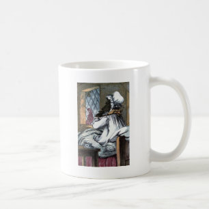 Vintage Drawing: The Wolf in Grandma's Clothes Coffee Mug