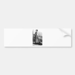 Vintage Dress Bumper Sticker