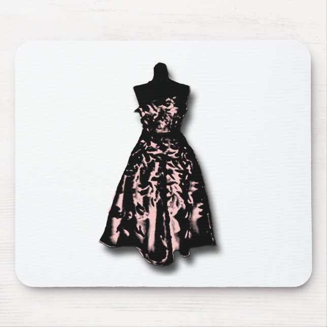 Vintage Dress Mouse Mat (Front)