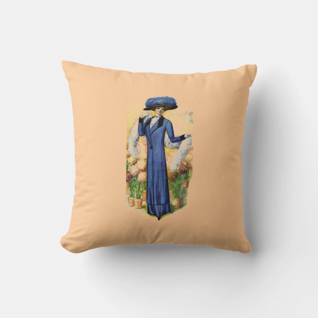 Vintage Dress Pillow (Front)