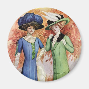 Vintage Dresses Magnet