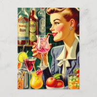 Vintage Drink Girl