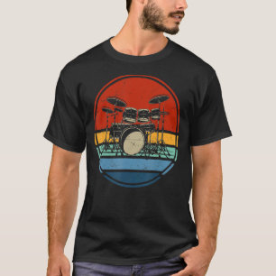 Vintage Drumming Drummer For Men Women Boy Toddler T-Shirt