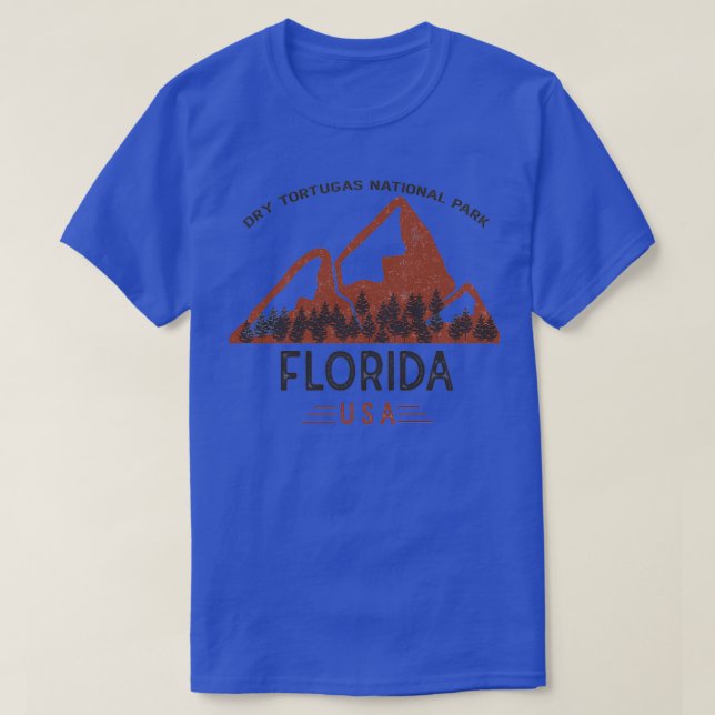 Vintage Dry Tortugas National Park T-Shirt (Design Front)