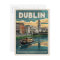 Vintage Dublin city, Ireland republic travel gifts