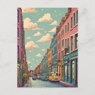 vintage Dublin Ireland Postcard