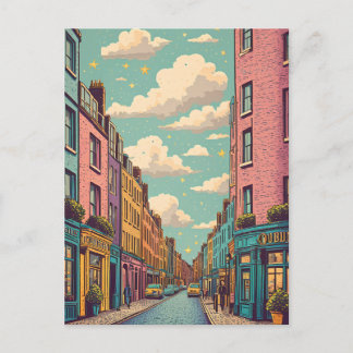 vintage Dublin Ireland Postcard