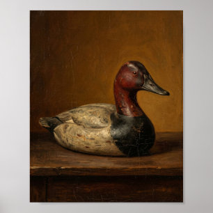 Vintage Duck Decoy Study II Poster