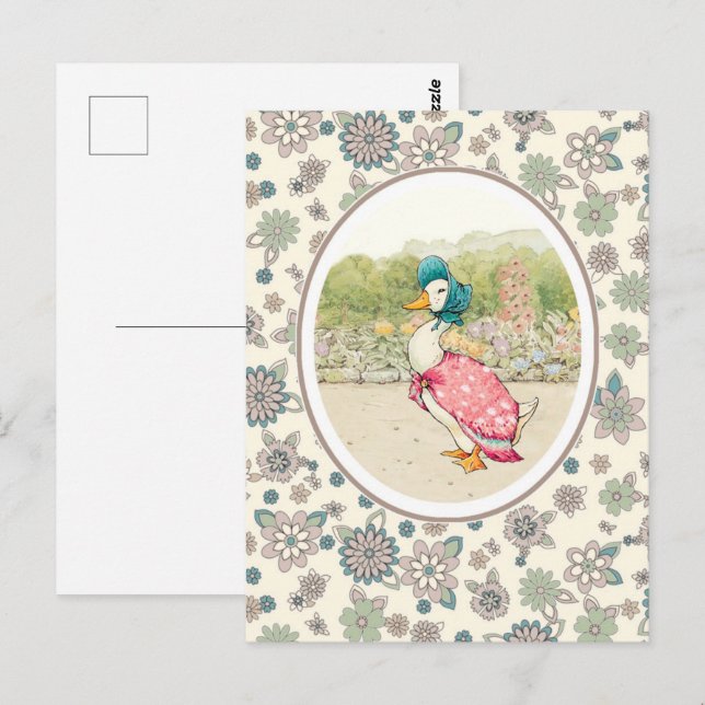 Vintage Duck Easter Postcards (Front/Back)