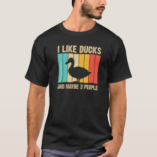 Vintage Duck For Duck Men Women Mallard Drake T-Shirt