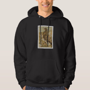 Vintage Duck With Ducklings Bird Art By Theo Van H Hoodie