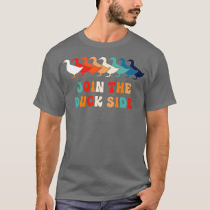 Vintage Ducky Retro Duck Pun 70s 80s Funny Duck 2 T-Shirt