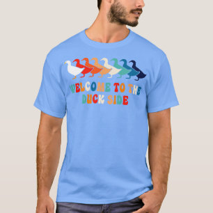Vintage Ducky Retro Duck Pun 70s 80s Funny Duck 3 T-Shirt