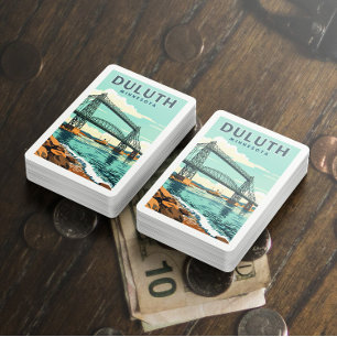 Vintage Duluth Minnesota Playing Cards