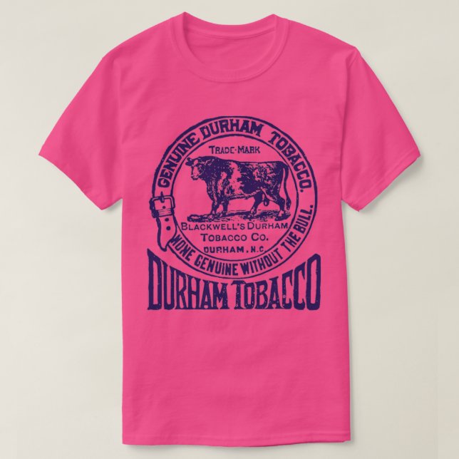 Vintage Durham Tobacco  T-Shirt (Design Front)