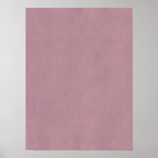 Vintage Dusty Rose Parchment Template Blank Poster (Front)