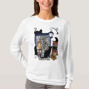 Vintage Dutch Artist & black cats T-Shirt