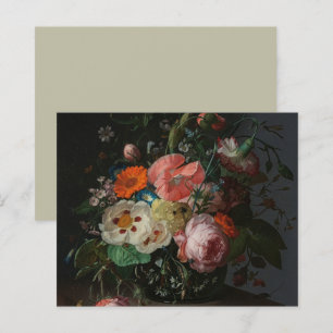 Vintage Dutch Master Still Life Rachel Ruysch