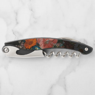 Vintage Dutch Master Still Life Rachel Ruysch Corkscrew