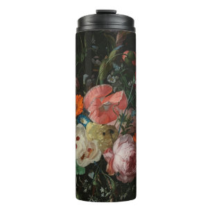 Vintage Dutch Master Still Life Rachel Ruysch Thermal Tumbler