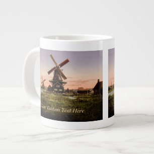 Vintage Dutch Windmills custom mugs