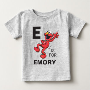 Vintage - E is for Elmo Add Your Name Baby Bodys T-Shirt