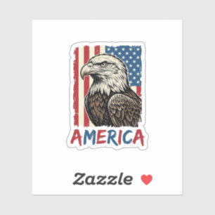 Vintage Eagle America Patriotic Shirt Design_1