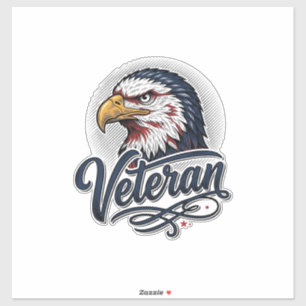 Vintage Eagle Veteran Patriotic Shirt Design_1