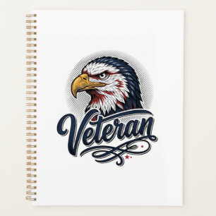 Vintage Eagle Veteran Patriotic Shirt Design_1 Planner