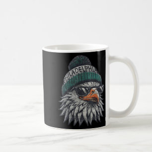 Vintage Eagle With Sungles Men Women Kids Cool  Coffee Mug