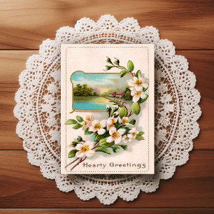 Vintage Early 1900's Birthday Greeting Postcard
