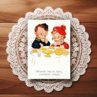 Vintage Early 1900's Birthday Greeting Postcard