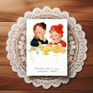 Vintage Early 1900's Birthday Greeting Postcard