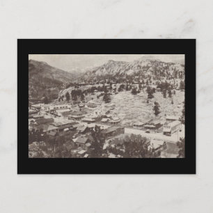Vintage Early View Estes Park Colorado CO Postcard