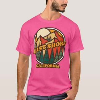 Vintage East Shore California Mountain Hiking Souv T-Shirt