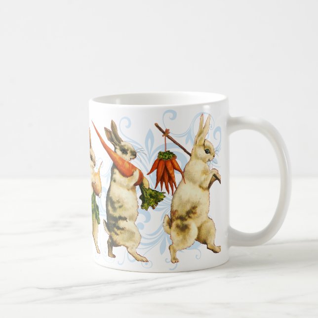 Vintage Easter Bunny Mug (Right)