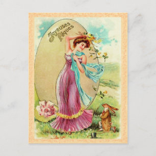 Vintage Easter Bunny Postcard