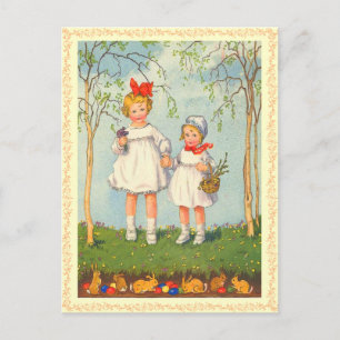 Vintage Easter Bunny Postcard