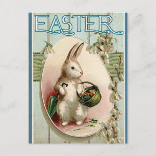 Vintage Easter Bunny Postcard