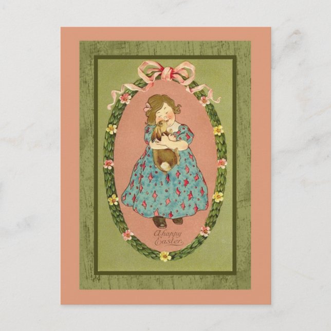 Vintage Easter Card (21) (Front)