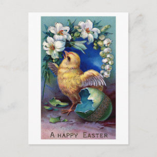 Vintage Easter Card Reproduction Postcard