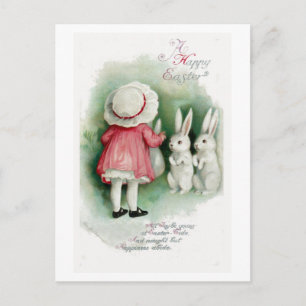 Vintage Easter Card Reproduction Postcard