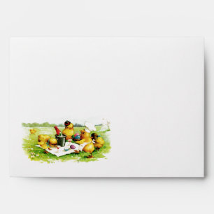 Vintage Easter Chicks. Easter Envelopes