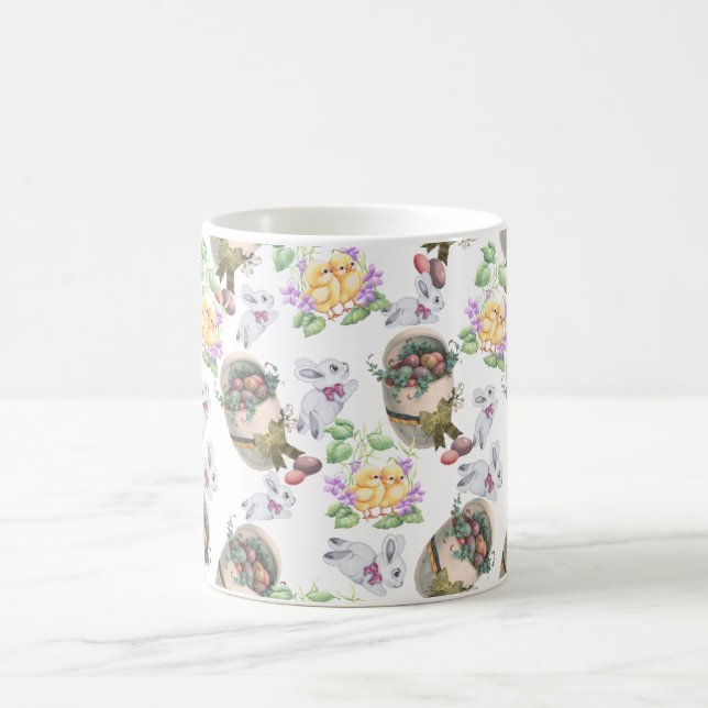 Vintage Easter Coffee Mug (Center)