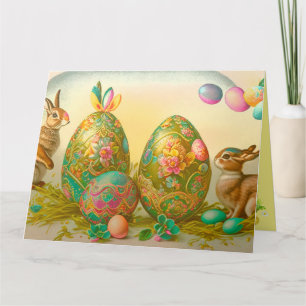 Vintage Easter Collection Card