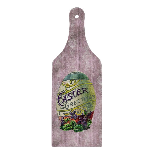 Vintage Easter Cutting Board (Front)